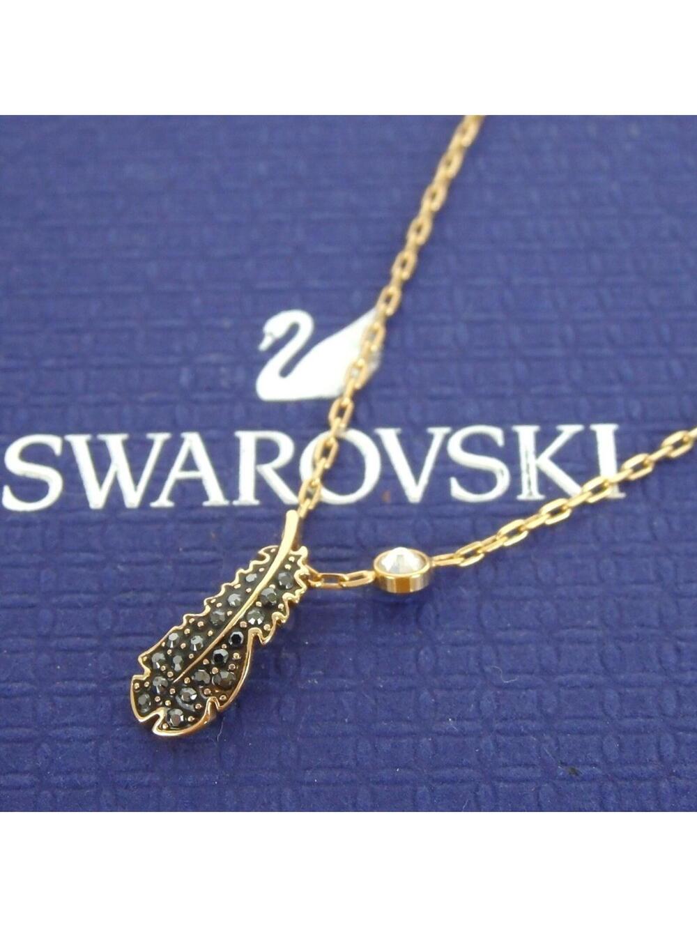 Authentic Swarovski necklace metal[Used]